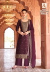 Gharana 4 By Alok Suit Dola Jacquard Designer Salwar Suits Wholesale Market In Surat
